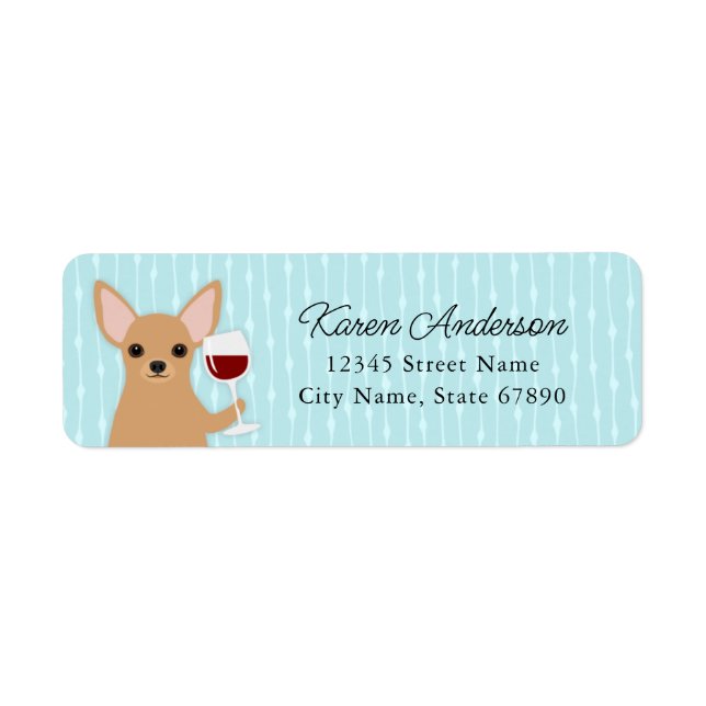 Chihuahua Return Address Labels (Front)