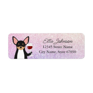 Chihuahua Return Address Labels