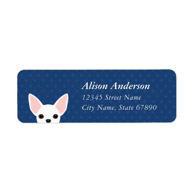 Chihuahua Return Address Labels (Front)
