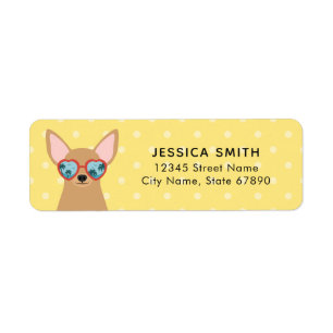 Chihuahua Return Address Labels