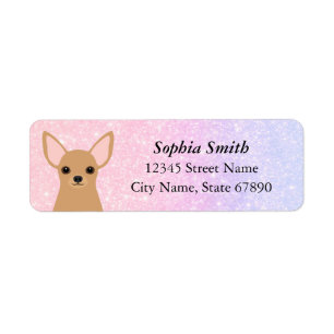 Chihuahua Return Address Labels