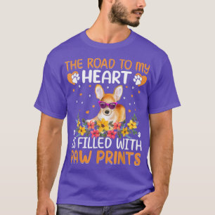 Chihuahua Road To My Heart Funny Dog Owner Lover G T-Shirt