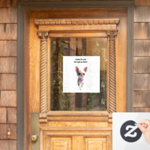 Chihuahua Silhouette Window Decal