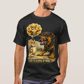 Chihuahua Size Is a State of Mind Funny Dog T-Shirt