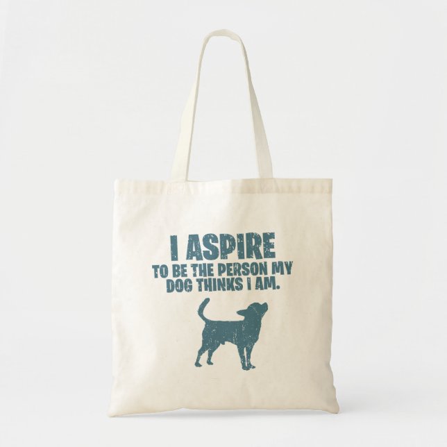 Chihuahua Smoothcoated Tote Bag (Front)
