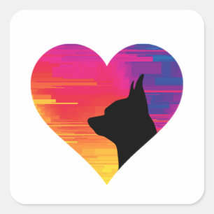 Chihuahua        square sticker