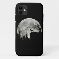 Chihuahua Standing On Mountain Moonlight Halloween