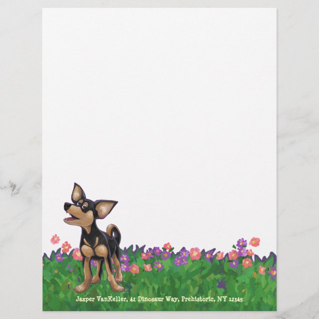 Chihuahua Stationery (Front)