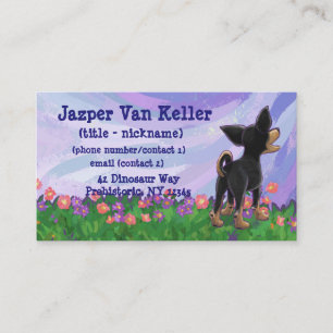 Chihuahua Stationery Business Card