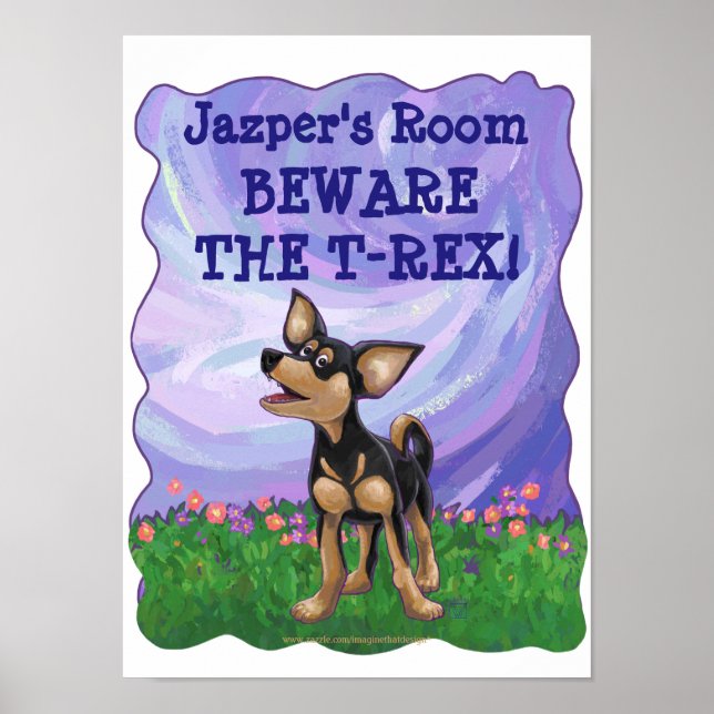 Chihuahua Stationery Poster (Front)