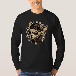 Chihuahua Steampunk Dog Puppy T-Shirt