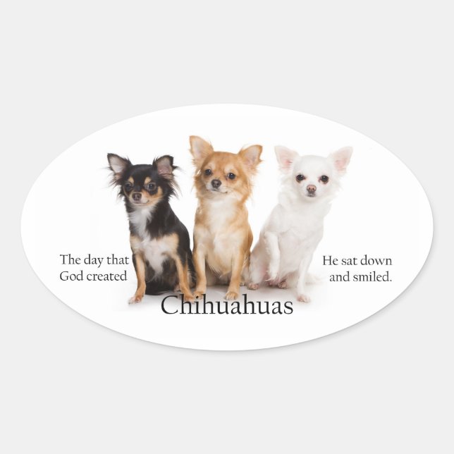 Chihuahua Sticker (Front)