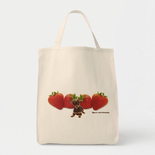 Chihuahua Strawberries Alore Bag (Front)