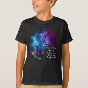 Chihuahua Suicide Awareness Strong Dog Owners T-Shirt