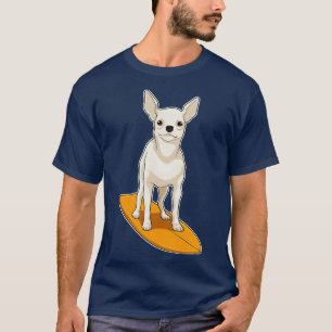 Chihuahua Surfer Surfboard T-Shirt