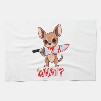 Chihuahua Sweet Little Pup Tea Towel