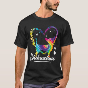 Chihuahua Tie Dye Rainbow Dog Lover Gift T-Shirt