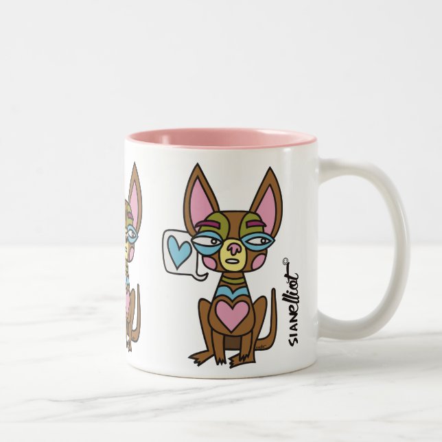Chihuahua Trio Mug (Right)