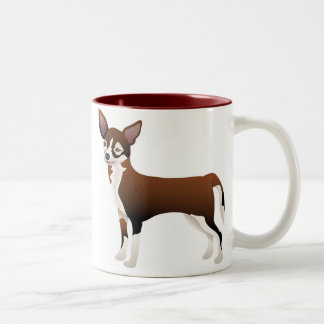 Chihuahua Two-Tone Coffee Mug