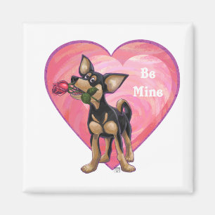 Chihuahua Valentine's Day Magnet
