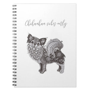 Chihuahua Vibes Classic Notebook