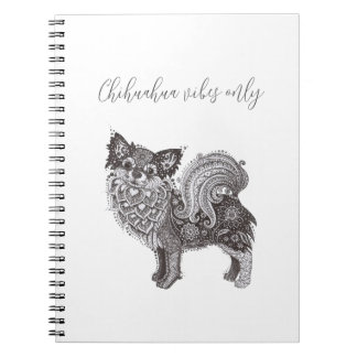Chihuahua Vibes Classic Notebook