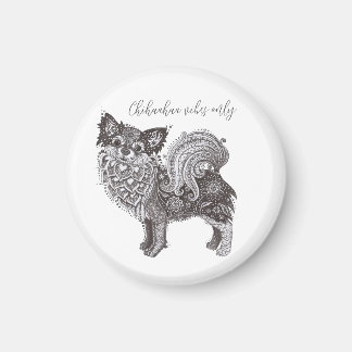 Chihuahua Vibes Magnet