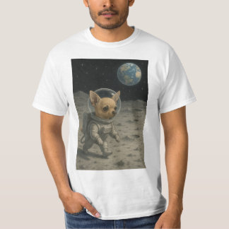 "Chihuahua Walking on the Moon" T-Shirt