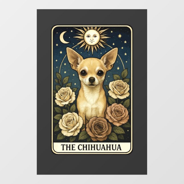 Chihuahua Window Cling (Sheet)