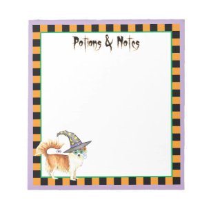 Chihuahua Witch Notepad