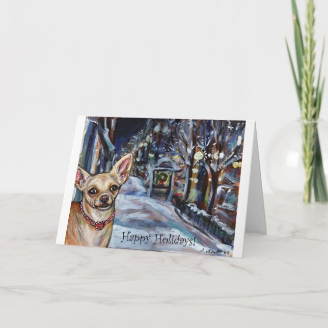 Chihuahua Xmas Holiday (Front)
