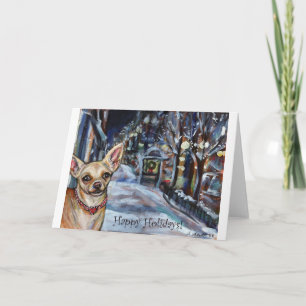 Chihuahua Xmas Holiday Card