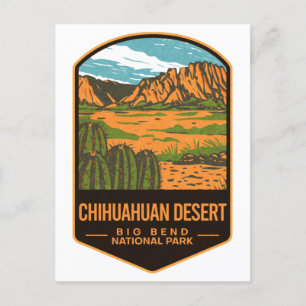 Chihuahuan Desert Big Bend National Park Postcard