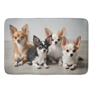 Chihuahuas Bath Mat