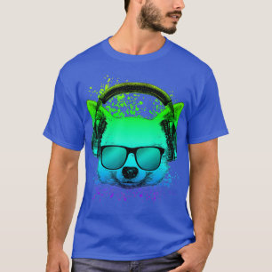 Chihuahuas DJ Gift for RaversTechno Psychedelic T-Shirt