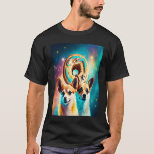 Chihuahuas In Space Donuts Chihuahuas Boys Girls W T-Shirt