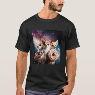 Chihuahuas In Space Donuts Chihuahuas Boys Girls W T-Shirt