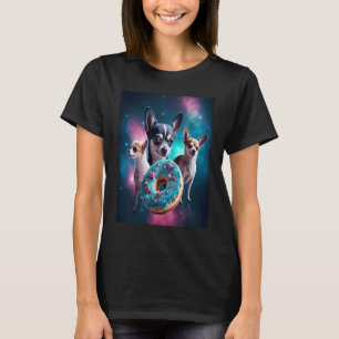 Chihuahuas In Space Donuts Chihuahuas Boys Girls W T-Shirt