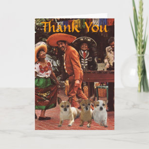 Chihuahuas Thank You Card