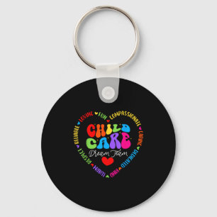 Chilare Dream Team Daycare Crew School Provider Te Key Ring