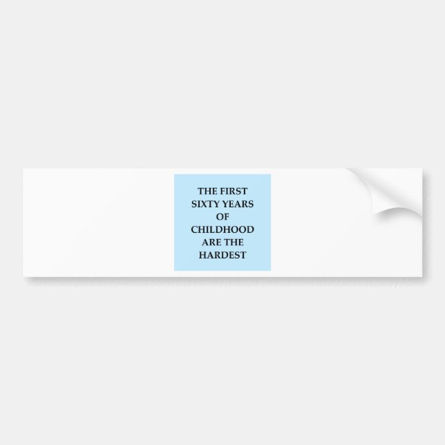 CHILD3.png Bumper Sticker (Front)