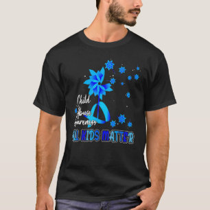 Child Abuse Prevention Awareness Pinwheel T-Shirt