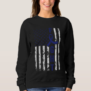 Child Abuse Prevention US Flag Child Abuse Awarene Sweatshirt