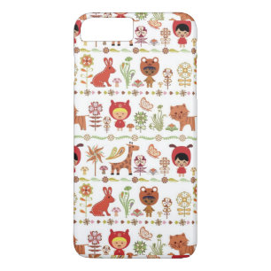 Child and Animals Pattern iPhone 8 Plus/7 Plus Case