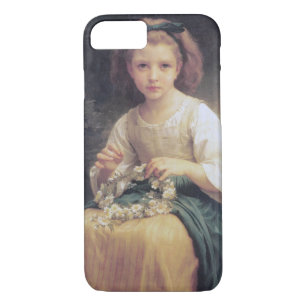 Child Braiding a Crown, Bouguereau iPhone 8/7 Case