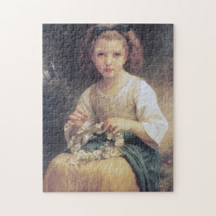 Child Braiding a Crown, Bouguereau Jigsaw Puzzle