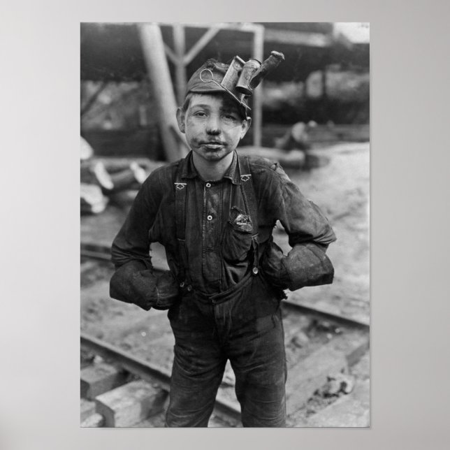 Child Coal Miner - West Virginia - 1908 Poster (Front)