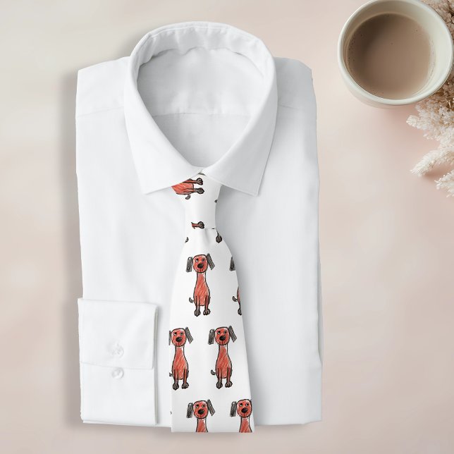 Child Drawing Kid's Art Personalised  Tie (Creator Uploaded)