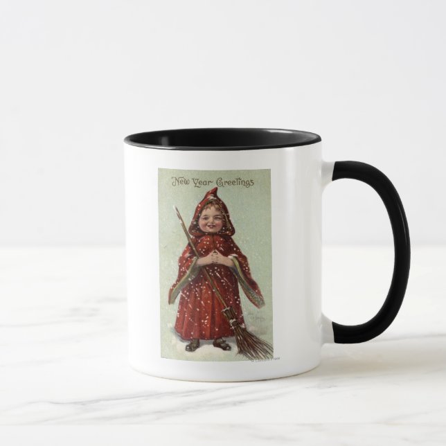 Child Dressed in Red Cloak Mug (Right)