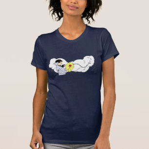 Child Flying a Kite Vintage Art Tee